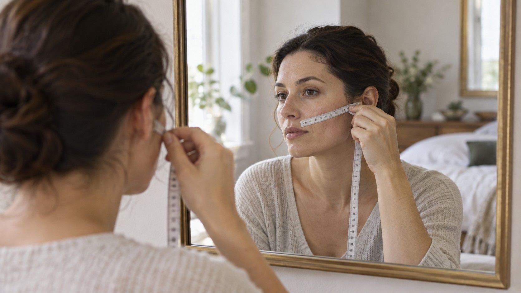 How to Measure Facial Proportions for Face Shape